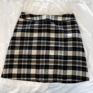 Wool Mini Skirt